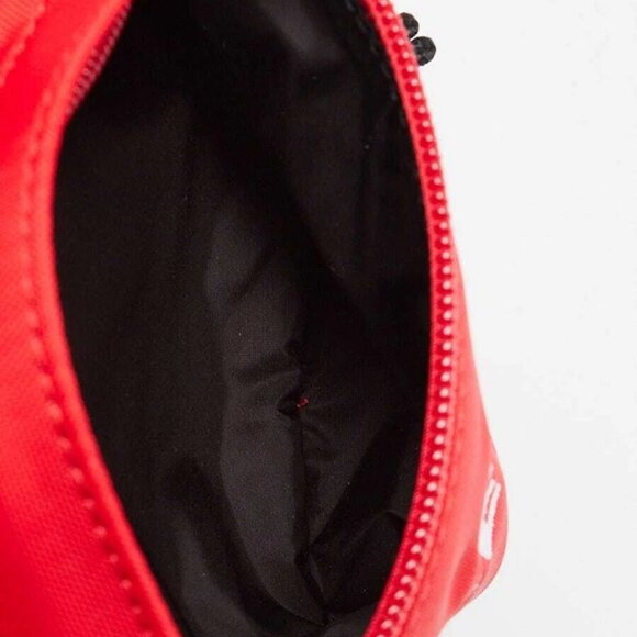 Balenciaga Red Recycled Nylon Logo Embroidered Wheel Belt Bag - Picture 8 of 12